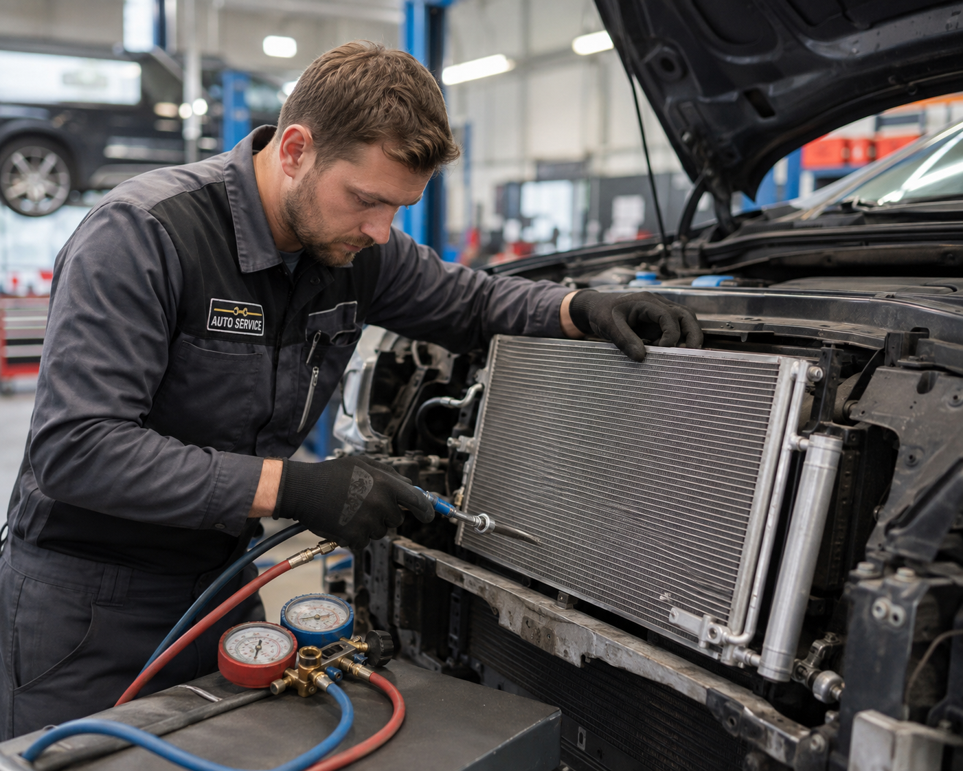 Car ac condenser Repair Dubai