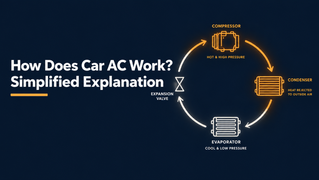 How does car AC works
