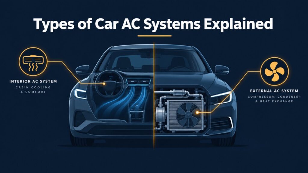Types of car ac systems